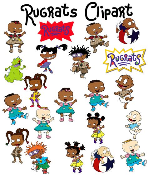 Jpeg Png African American Rugrats Black Rugrats Svg Drawing