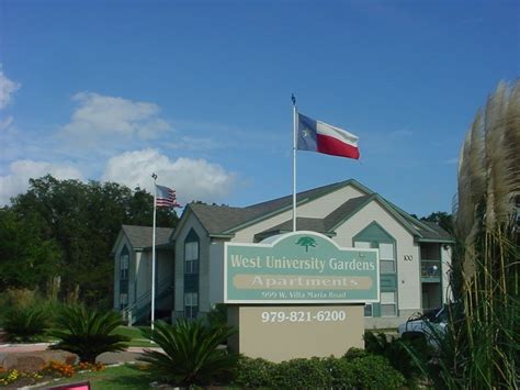 West University Gardens Off Campus Blinn College Housing College Rentals