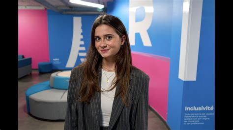 Clara chargée de communication interne en alternance à la Société