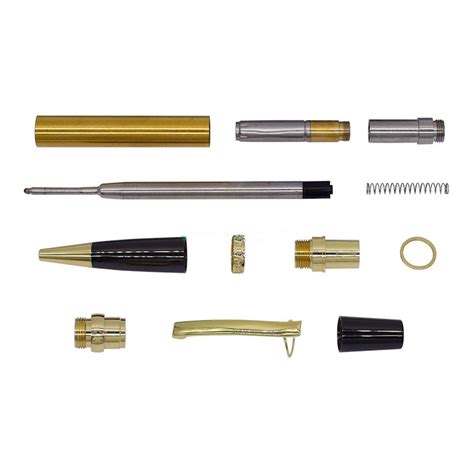 Elegant Sierra Twist Pen Kit Gold Gun Metal