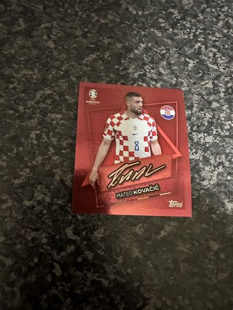 Topps Euro 2024 Cro Sp Mateo Kovacic Sticker Kaufen Auf Ricardo