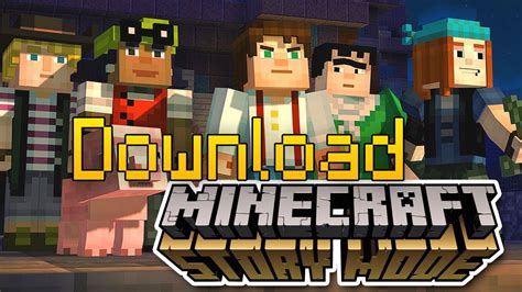 Como Baixar Minecraft Story Mode Android Youtube