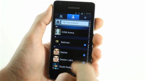 Samsung I Galaxy S Ii Android Ice Cream Sandwich Rom Demo Youtube