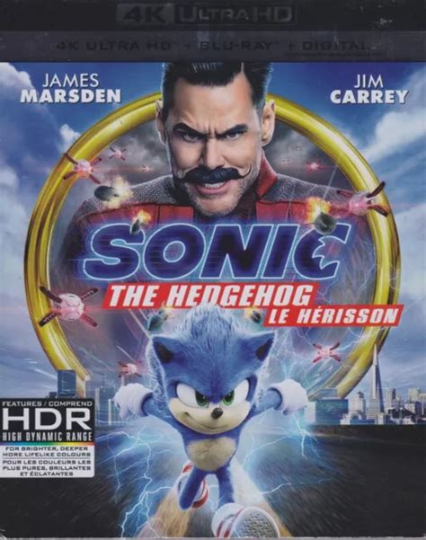 SONIC THE HEDGEHOG 2 Movie Complete Collection 4K Ultra HD BluRay EUR