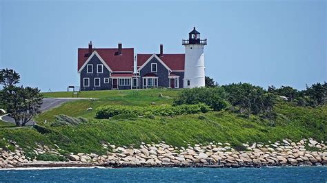 Nobska Light Panoramic Photograph By Tina Barnes Fine Art America