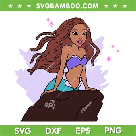 The Little Mermaid SVG PNG