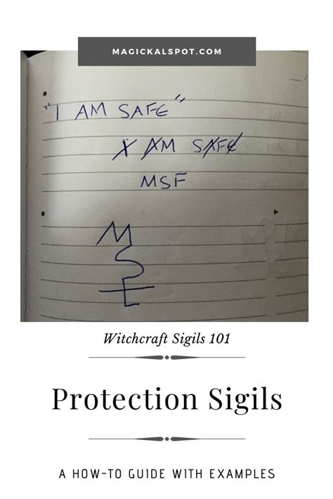 Free Examples Of A Protection Sigil A Guide To Make Your Own