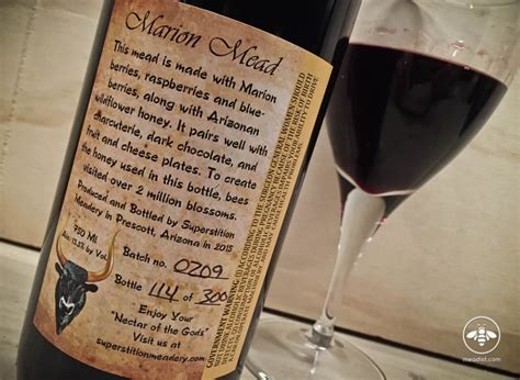 Superstition Meadery Marion Mead Review Meadist