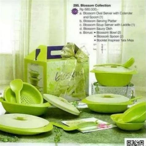 Jual Blossom Collection Tupperware Shopee Indonesia