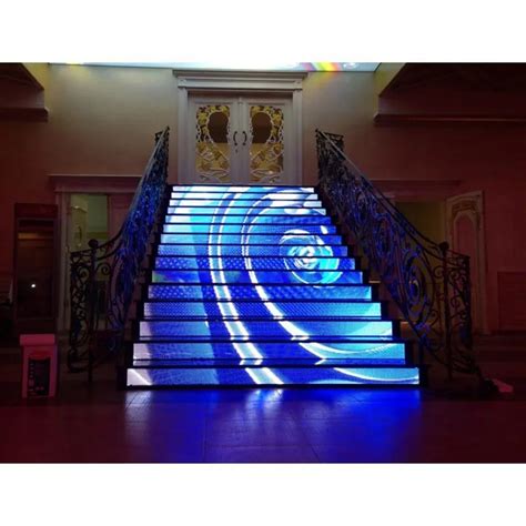 Outdoor P5 Waterproof Interactive Stairs Step LED Screen Interactive