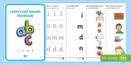 Letters And Sounds Workbook H B F Ff L Ll Ss