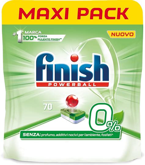 Finish Tabs Per Lavastoviglie Verde Unit Amazon It Salute E