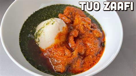 How To Make Tuo Zaafi Tuo Zaafi From Scratch Tuo Zaafi Bee