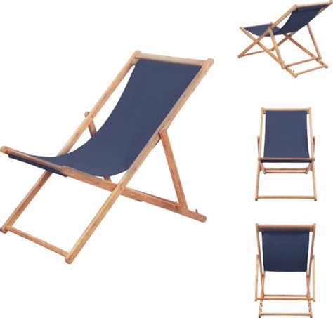 Vidaxl Strandstoel Strandstoelen Houten Stoel Houten Stoelen