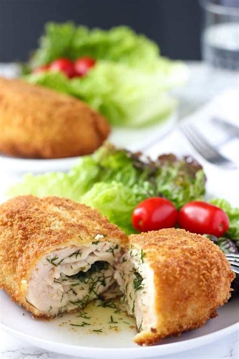 Homemade Chicken Kiev Lavender And Macarons