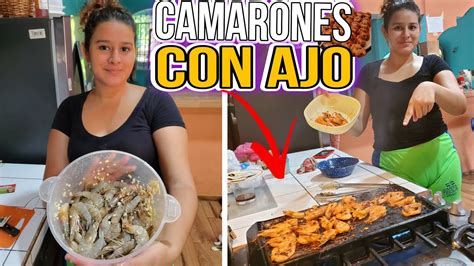 COCINANDO UNOS RICOS CAMARONES AL AJILLO SUPER RICOS YouTube