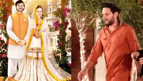 Wedding Pictures Of Shahid Afridi S Eldest Daughter Aqsa Afridi Emerge