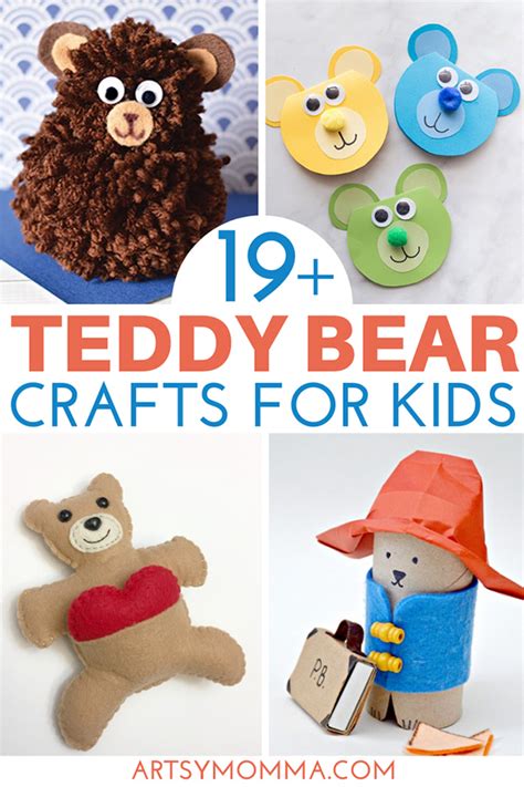 10+ Teddy Bear Crafts - SoranMaycie