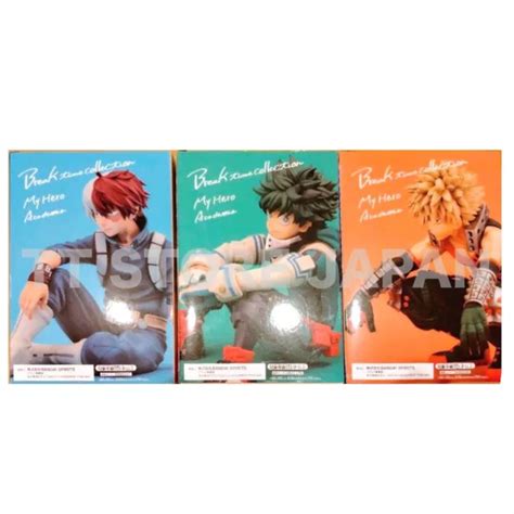 MY HERO ACADEMIA Figure Izuku Bakugo Todoroki Set New Break Time