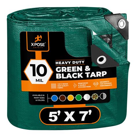 Xpose Safety X Green Black Heavy Duty Weatherproof Mil