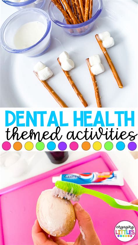 Dental Health Themed Centers And Activities Engaging Littles