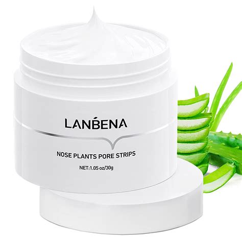 Lanbena Nose Plants Pore Strips Blackhead Remover Mask