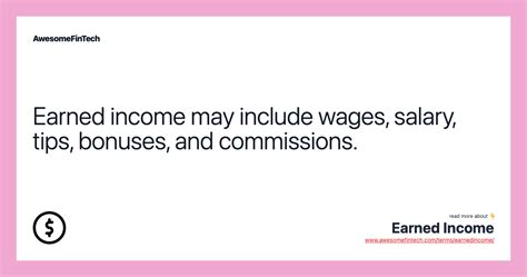 earned income awesomefintech blog
