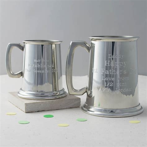 Personalised Engraved Pewter Tankard - Etsy