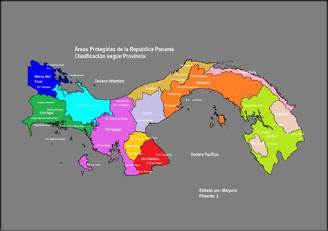 Mapa Politico Panam Reas Protegidas De Panam 17248 The Best Porn Website