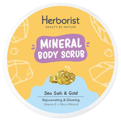 Herborist Mineral Body Scrub Sea Salt And Gold Review Soco By Sociolla