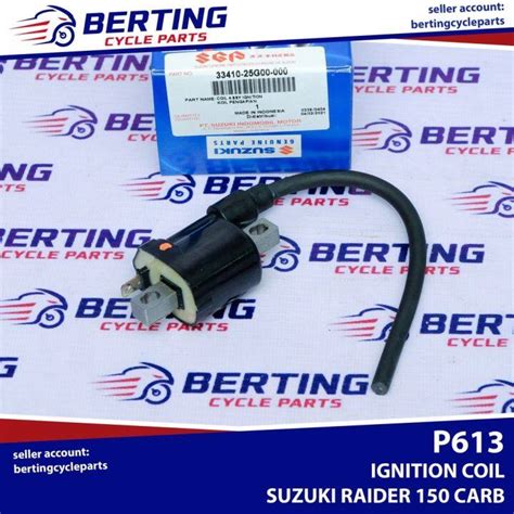 Sgp Ignition Coil Suzuki Raider Carb Genuine G