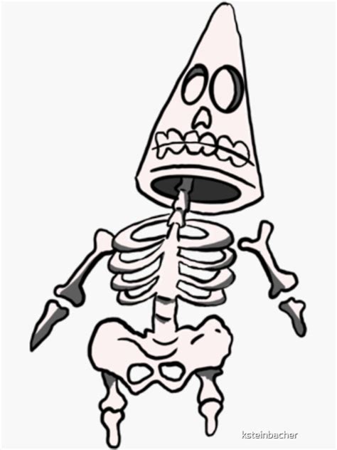 Patrick Skeleton Sticker For Sale By Ksteinbacher Redbubble