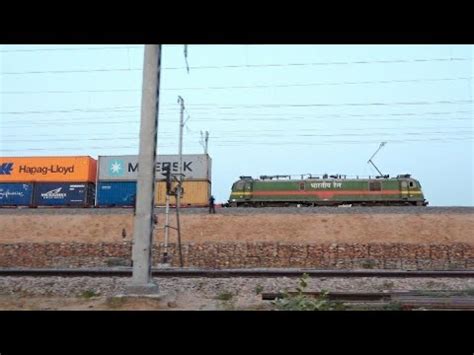 High Speed Double Stack Train Wdfc Dfc Dfccil Train Trains