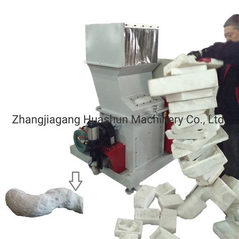 Styrofoam Eps Foam Recycling Equipment Machine Crusher For Polystyrene