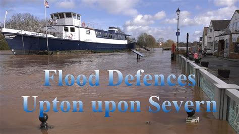 Upton Upon Severn Flood Defences Youtube