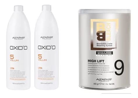 Kit Alfaparf Decolorante Tonos High Lift Per Xidos L Meses