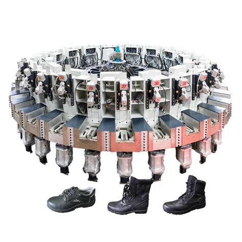 Full Automatic Shoe Sole Making Multifunction Circular Rotary PU