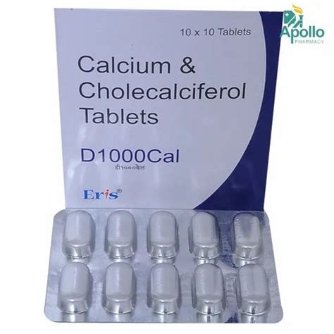 Calcium & Cholecalciferol Tablets at ₹ 95/box | Calcium And Vitamin D3 ...