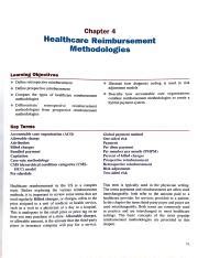 Rev Textbook Chapter 4 Pdf Chapter 4 Healthcare Reimbursement