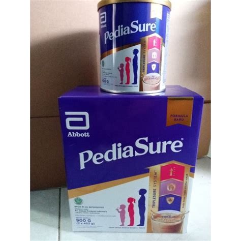 Jual Pediasure Triplesure Cokelat Coklat Vanila Madu 900 Gr 400 Gr 850