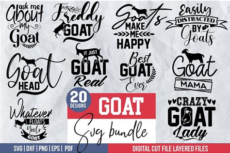 Goat SVG Bundle Graphic By Svgstudiodesignfiles Creative Fabrica