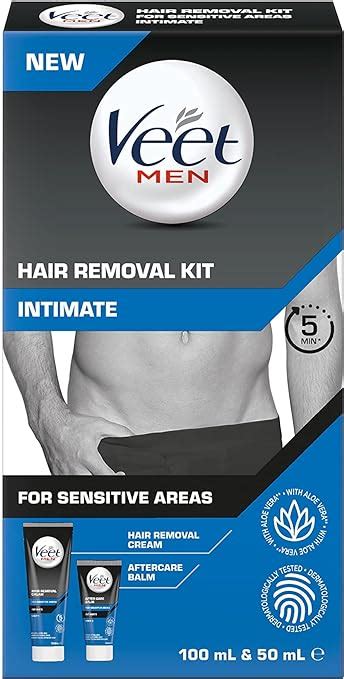 Veet Men Intimate Hair Removal Kit With Hair Removal Cream And