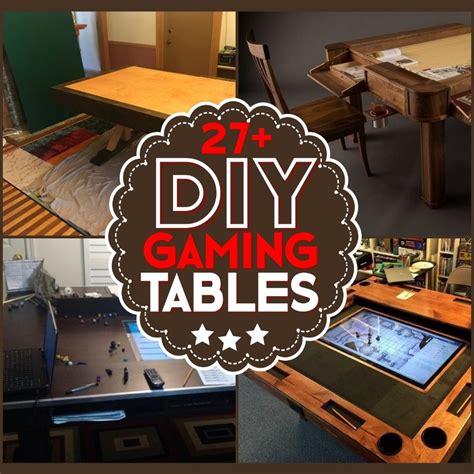 28 Diy Gaming Table Plans For Every Gaming Enthusiast Diyscraftsy