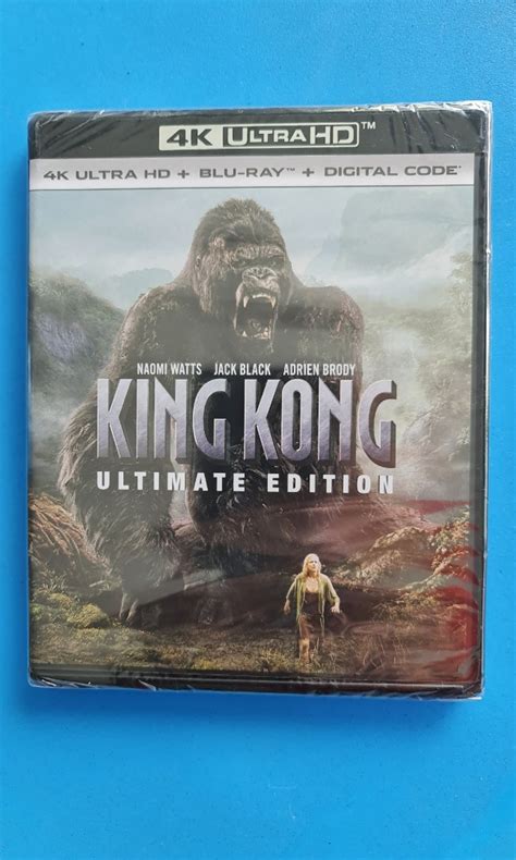 King Kong Ultimate Edition 4K UHD Blu Ray Hobbies Toys Music