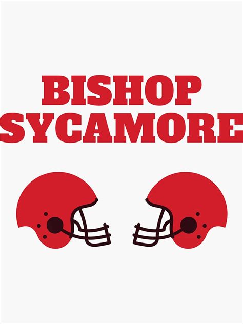 "bishop sycamore(football team)" Sticker for Sale by Eagle97 | Redbubble