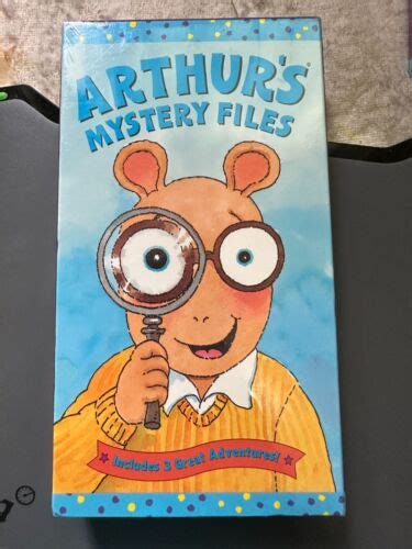 New Sealed Arthur Arthurs Mystery Files VHS 2001 74645539331 EBay