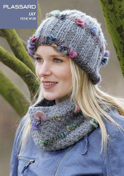 Laines Plassard 028 Bonnet Et Snood Laine Plassard Modele Tricot