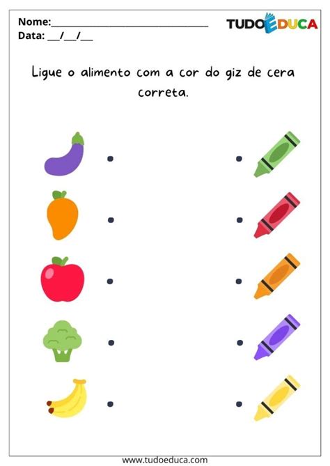 Atividades Frutas E Vegetais Para Alunos Autismo