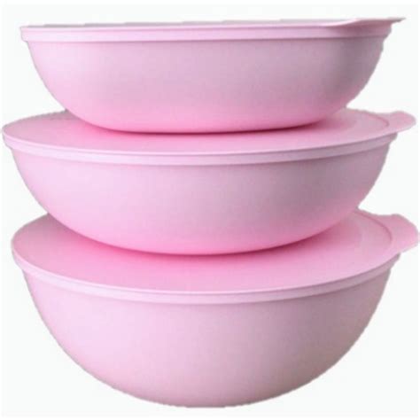 Tigelas Allegra Rosa Tupperware Shopee Brasil