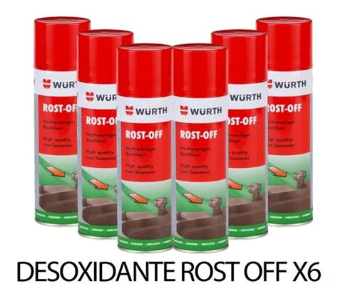 Lubricante Rost Off Ml Wurth X Un Original Cuotas Sin Inter S